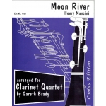 Image links to product page for Moon River [Clarinet Quartet]
